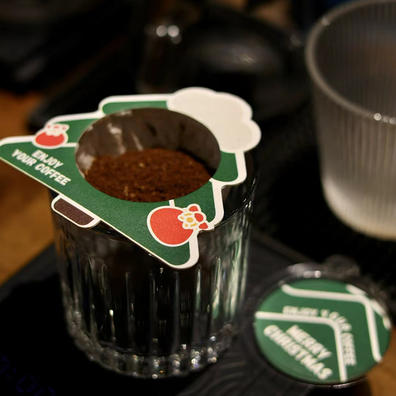 Christmas Style Drip Filter Bag For Tea And Coffee